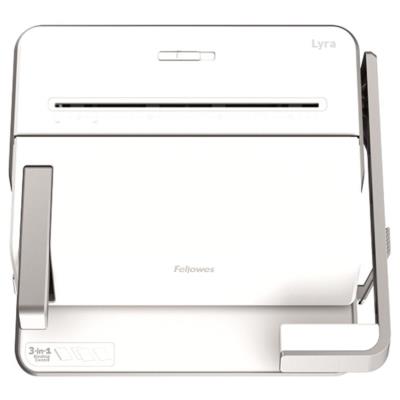 FELLOWES vazač Lyra 3v1/ pracovní šířka 285 mm/ děrovací kapacita 20 listů/ A4/ maximální rozměr hřbetu 38 mm