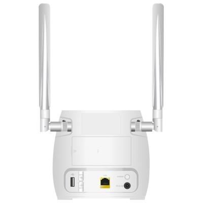 STRONG 4G LTE router 300M/ Wi-Fi standard 802.11 b/g/n/ 300 Mbit/s/ 2,4GHz/ 1x LAN/ USB/ SIM slot/ 2 odnímatelné antény