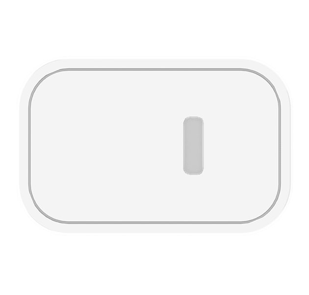 COLORWAY 1x USB-C/ síťová nabíječka/ 20W/ 100V-240V/ Bílá