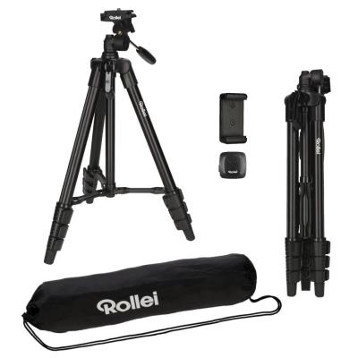 POŠKOZENÝ OBAL - Rollei cestovní stativ/ mobilní telefony/ fotoaparáty/ Zátěž 2kg/ Bluetooth ovládání