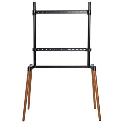 NEDIS podlahový TV stojan/ 60 - 75"/ 40 kg/ Skandinávské Provedení/ Protiskluzový popruh/ Snap-lock/ černý