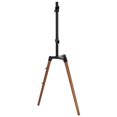 NEDIS podlahový TV stojan/ 50 - 65"/ 35 kg/ Skandinávské Provedení/ Otočné/ Protiskluzový popruh/ Snap-lock/ černý