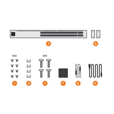 Ubiquiti UniFi Switch Pro Aggregation - 28x SFP+ port, 4x 25G SFP28 port