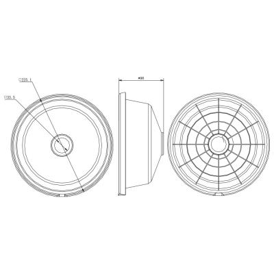 HiLook Powered by HIKVISION/ HIA-P102/ Rain shade