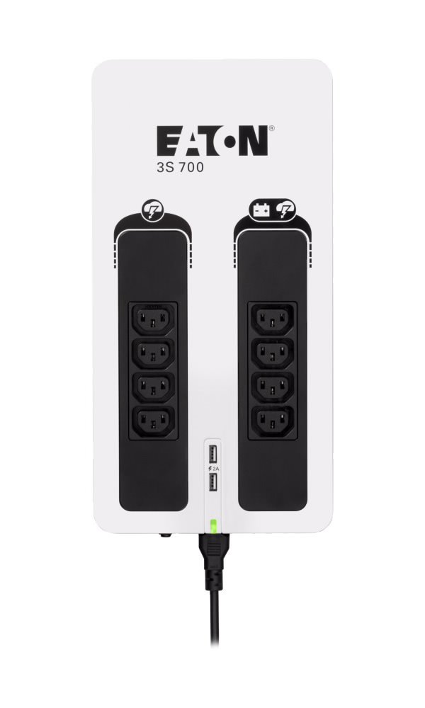 EATON UPS 3S 700IEC, 700VA, 420W, 1/1 fáze
