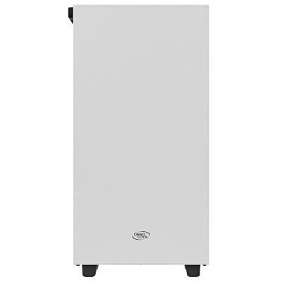 DEEPCOOL skříň Macube 110 WH / Micro ATX / 120mm fan / 2xUSB 3.0 / prosklená bočnice s magnetickým uchycením /  bílá