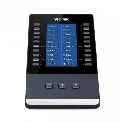 Yealink EXP43 modul, LCD displej, 20 program. tlačítek, kompatibilní s SIP-T43U/T46U/T48U