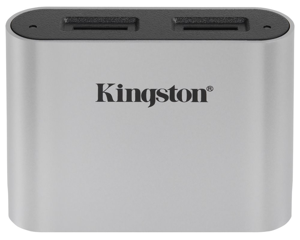 KINGSTON Workflow USB3.2 Gen1 čtečka karet / Dual-Slot microSDHC / SDXC UHS-II