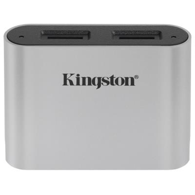 KINGSTON Workflow USB3.2 Gen1 čtečka karet / Dual-Slot microSDHC / SDXC UHS-II