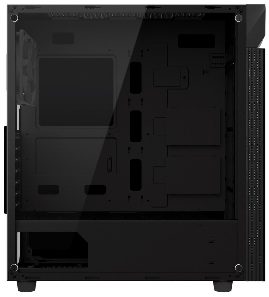 GIGABYTE C200 GLASS / ATX / průhledná bočnice / 2x USB 3.0 / černá