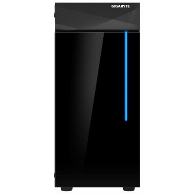 GIGABYTE C200 GLASS / ATX / průhledná bočnice / 2x USB 3.0 / černá