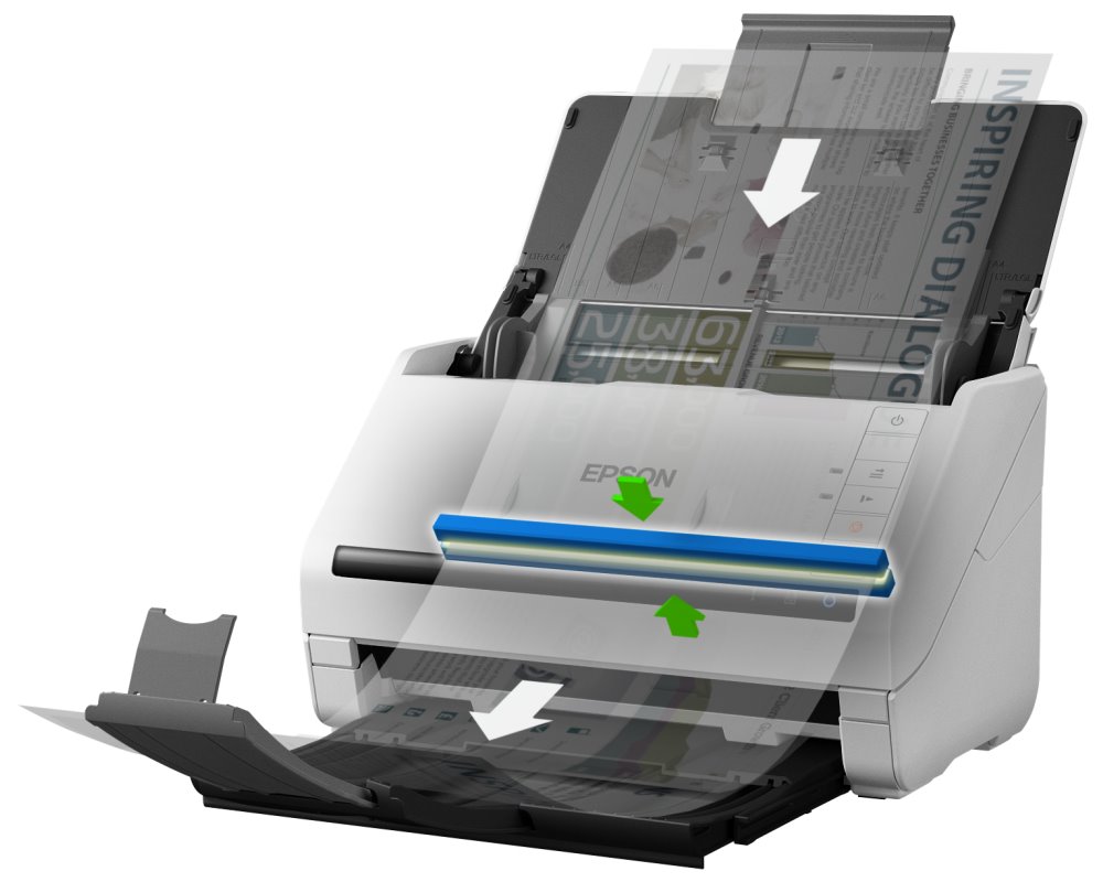 Epson skener WorkForce DS-770 II/ Dokumentový A4/ 600dpi/ DADF/ USB