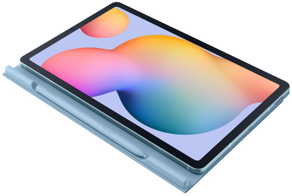 Samsung polohovatelné pouzdro Book Cover pro Galaxy Tab S6 Lite, modré