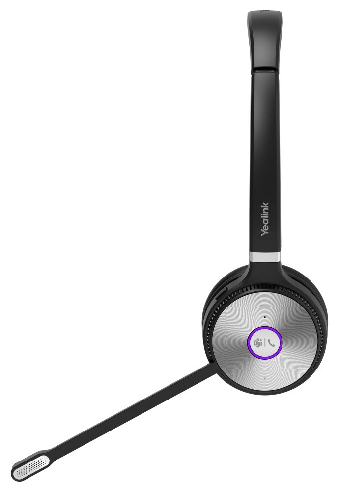 Yealink WH62 Dual náhlavní souprava, DECT, dvouušní, bezdrátové, MS Teams, základnová stanice