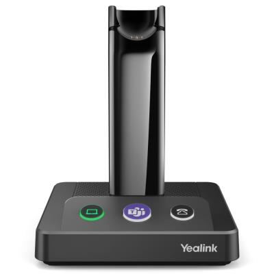 Yealink WH63 náhlavní souprava, DECT, jednoušní, bezdrátové, MS Teams, základnová stanice