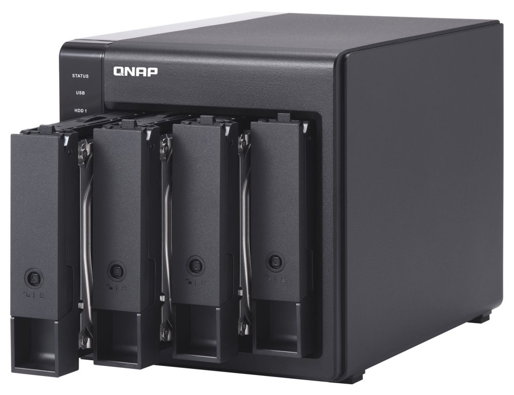 QNAP TR-004 rozšiřovací jednotka pro PC či QNAP NAS (4x SATA / 1x USB 3.0 typu C)