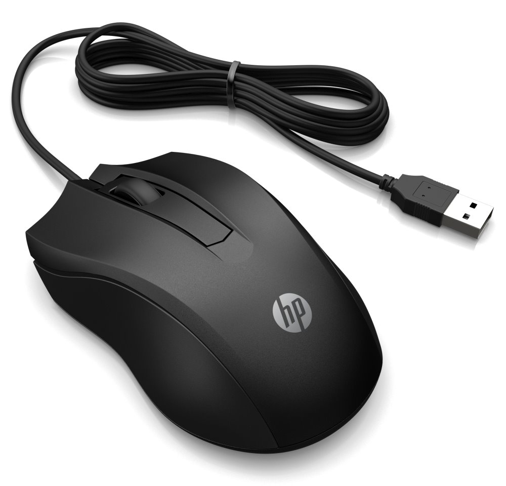 HP myš 100 USB černá