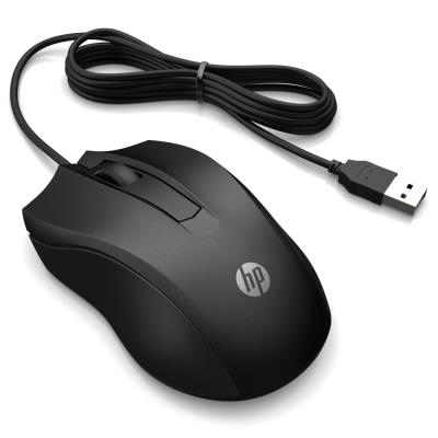 HP myš 100 USB černá