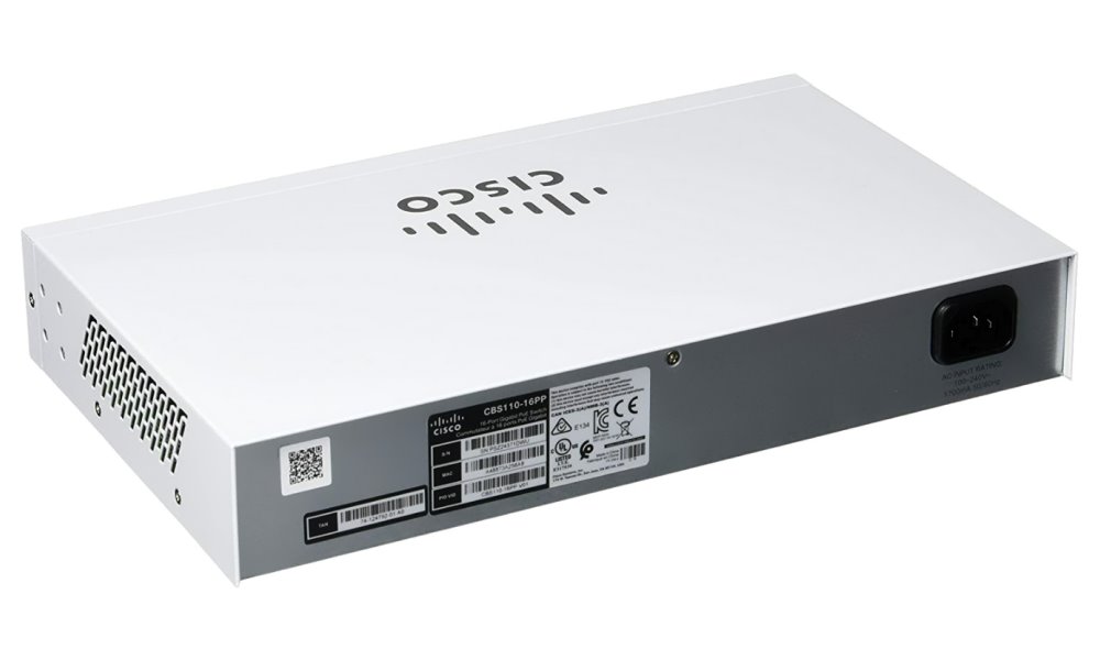 Cisco CBS110-16PP-EU 16-port GE Unmanaged Switch, 8x PoE