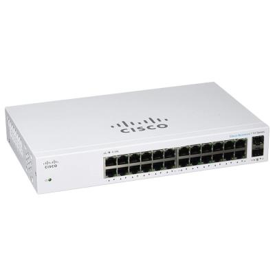 Cisco CBS110-24T-EU 24-port GE Unmanaged Switch, 2x 1G SFP Shared