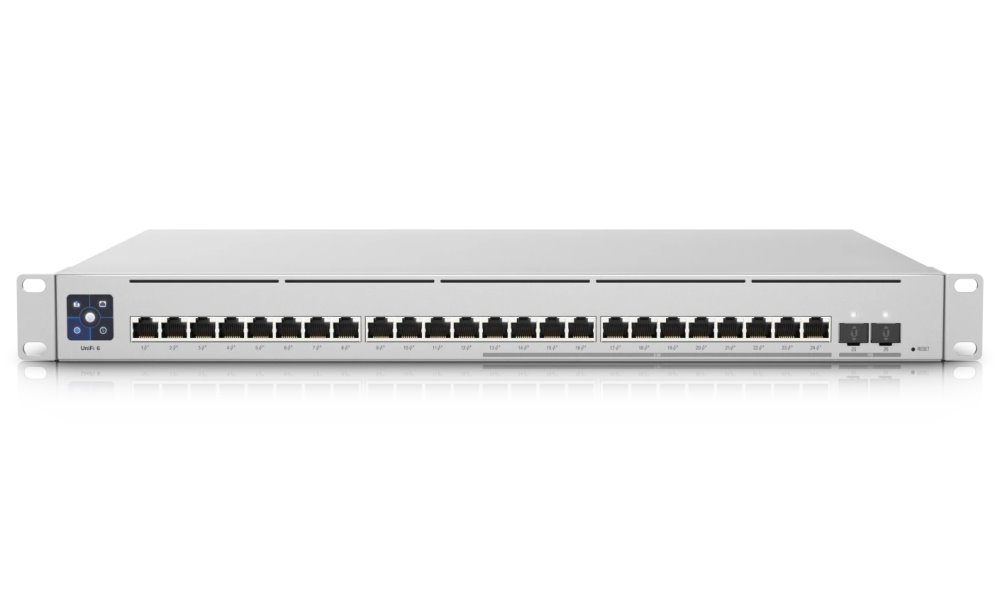 Ubiquiti UniFi Switch Enterprise 24 PoE - 12x 2.5GbE, 12x GbE, 2x SFP+, PoE+ (PoE budget 400W)