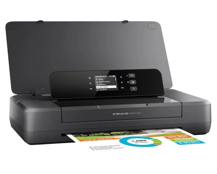 HP Officejet 200 mobilní tiskárna/ A4/ 10/7 ppm/ USB/ wifi