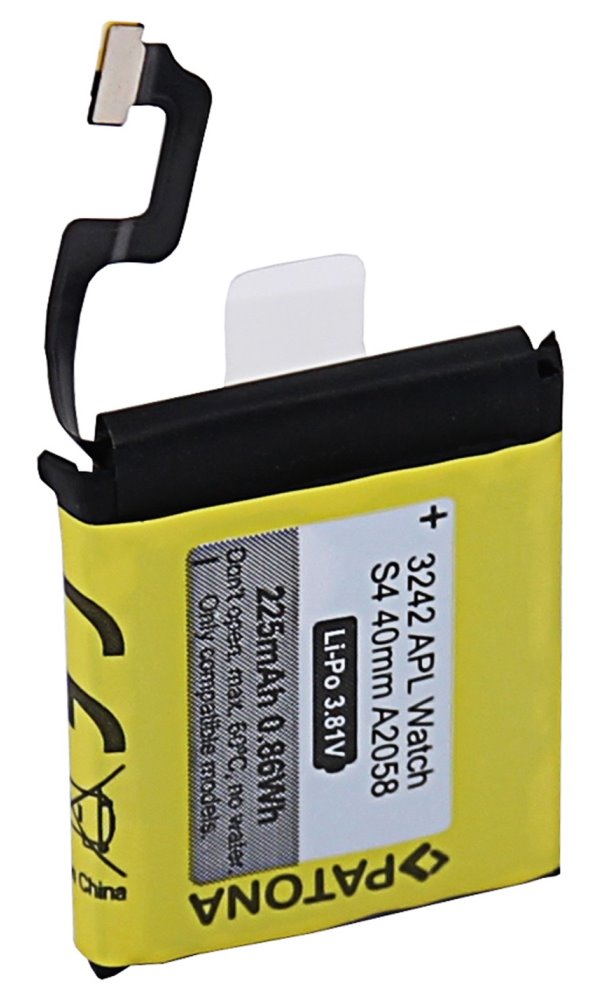 PATONA baterie pro chytré hodinky Apple Watch 4  225mAh A2058 40mm