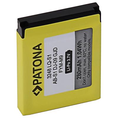 PATONA baterie pro chytré hodinky DZ09, QW09, W8, A1, V8, X6, 280mAh, LQ-S1