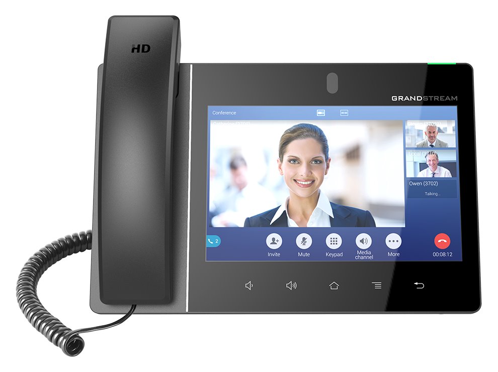 Grandstream GXV3380 / VoIP telefon/ 8" displej / 16 účtů SIP/ HD videokonference/ Android