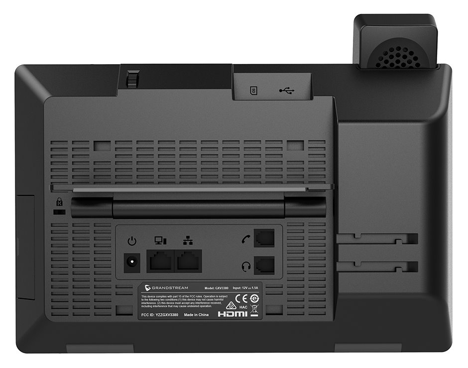Grandstream GXV3380 / VoIP telefon/ 8" displej / 16 účtů SIP/ HD videokonference/ Android