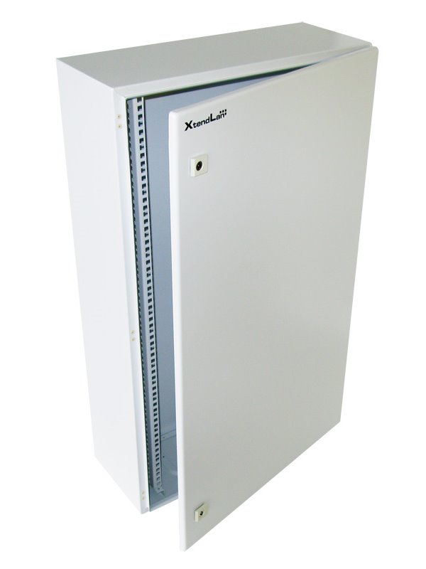XtendLan Venkovní rozvaděč pro 19", 22U, hloubka 250mm, IP55, šedý