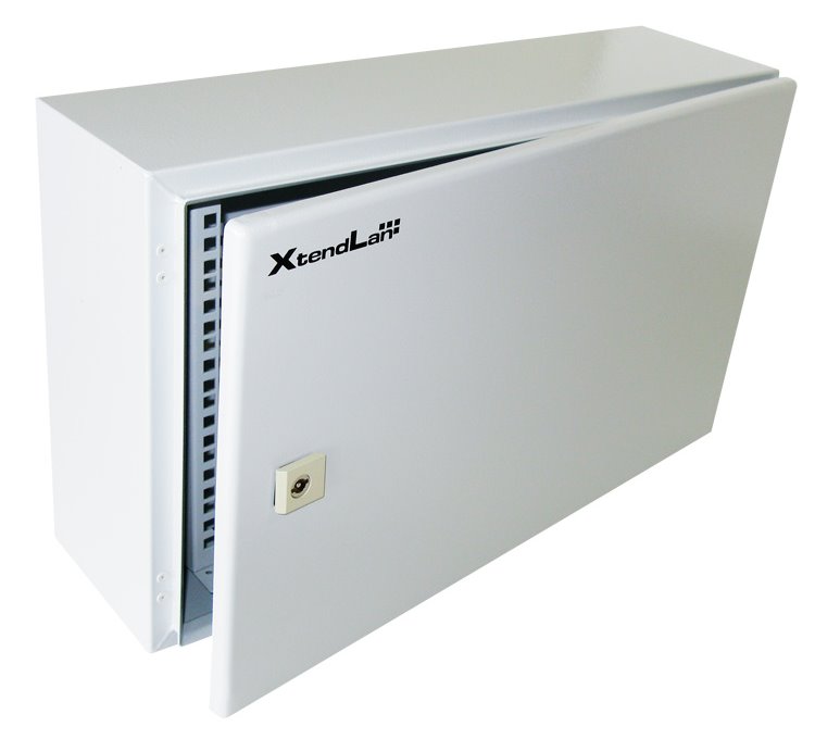 XtendLan Venkovní rozvaděč pro 19", 6U, hloubka 180mm, IP55, šedý