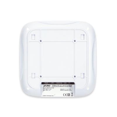 Planet WDAP-C7210E, 2,4/5GHz access point, 802.11ac (1,2Gb/s), 2x 1Gb, 4x 5dBi, VLAN, multi-SSID, 64klientů, IAPP, PoE