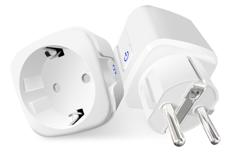 Solarmi PG01 Chytrá Wi-Fi zásuvka s měřením energie, TASMOTA (TP29), v2