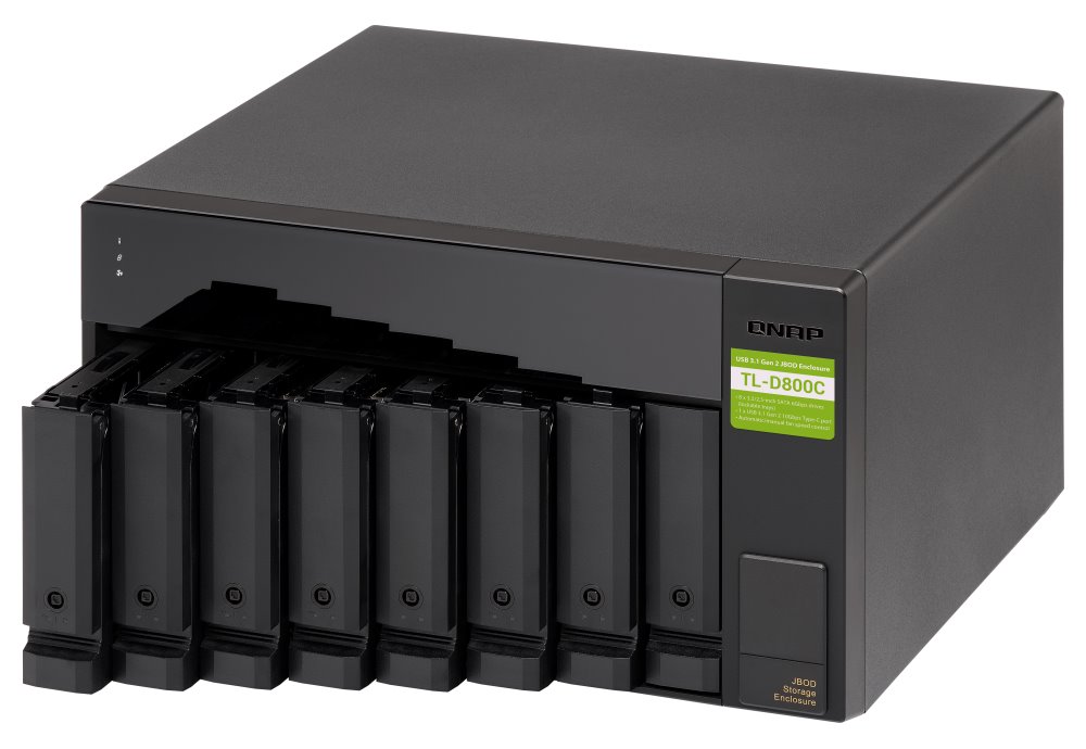 QNAP TL-D800C - rozšiřující jednotka JBOD USB 3.2 (8x SATA), desktop