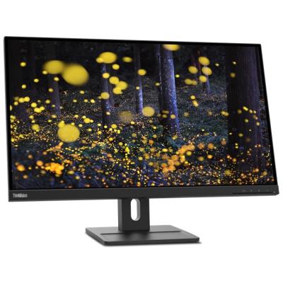 Lenovo E27q-20/ 27" IPS/ 16:9/ 2560 x 1440 QHD/ 350cd/m2/ 1000:1 / 4ms/ HDMI/ DP/ PIVOT/ VESA/ černý