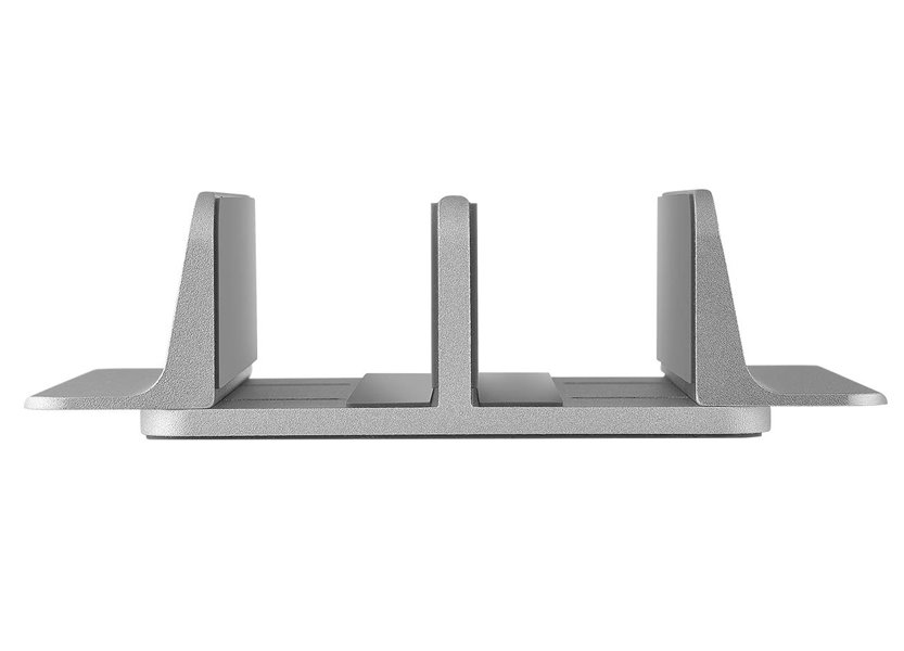 MISURA odkládací podstavec pro 2 notebooky MH03 stříbrný