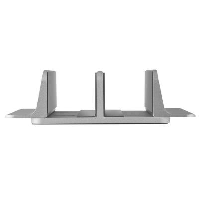 MISURA odkládací podstavec pro 2 notebooky MH03 stříbrný