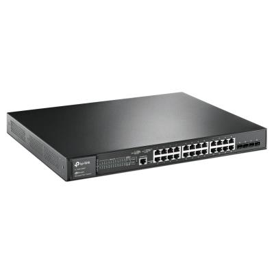 TP-Link TL-SG3428MP - JetStream 24-PoE+ port Gigabit 384W L2+ Managed Switch/ 4x Gigabit SFP Sloty