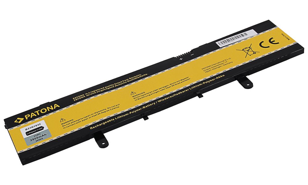 PATONA baterie pro ntb ASUS VivoBook 14 X405 2800mAh Li-Pol 11,52V B31N1632