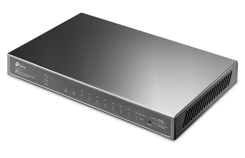 TP-Link TL-SG2210P JetStream™ 10portový gigabitový inteligentní switch JetStream s 8 porty PoE+