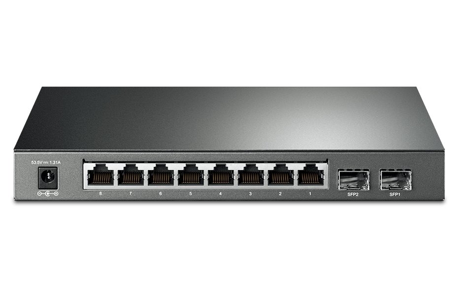 TP-Link TL-SG2210P JetStream™ 10portový gigabitový inteligentní switch JetStream s 8 porty PoE+