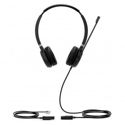 Yealink YHS36, náhlavka, dvouušní, vč.redukce RJ9 (tel.Yealink)