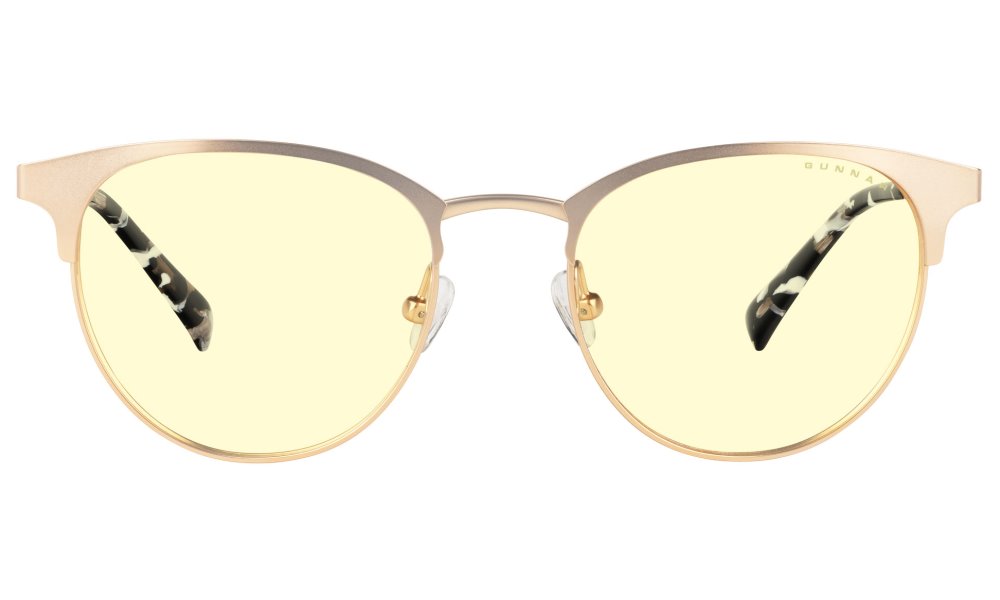 GUNNAR kancelářske/herní brýle APEX GOLD/MARBLE * jantárová skla * BLF 65 * GUNNAR focus