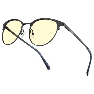 GUNNAR kancelářske/herní brýle APEX ONYX/NAVY * jantárová skla * BLF 65 * GUNNAR focus