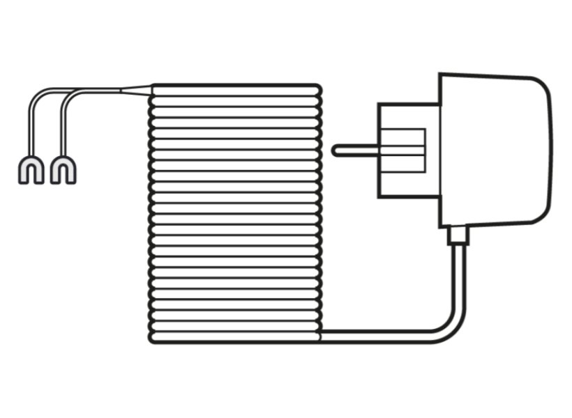 Ubiquiti G4 Doorbell Power Supply - Volitelný napájecí adaptér pro Ubiquiti UVC G4 DoorBell, EU verze