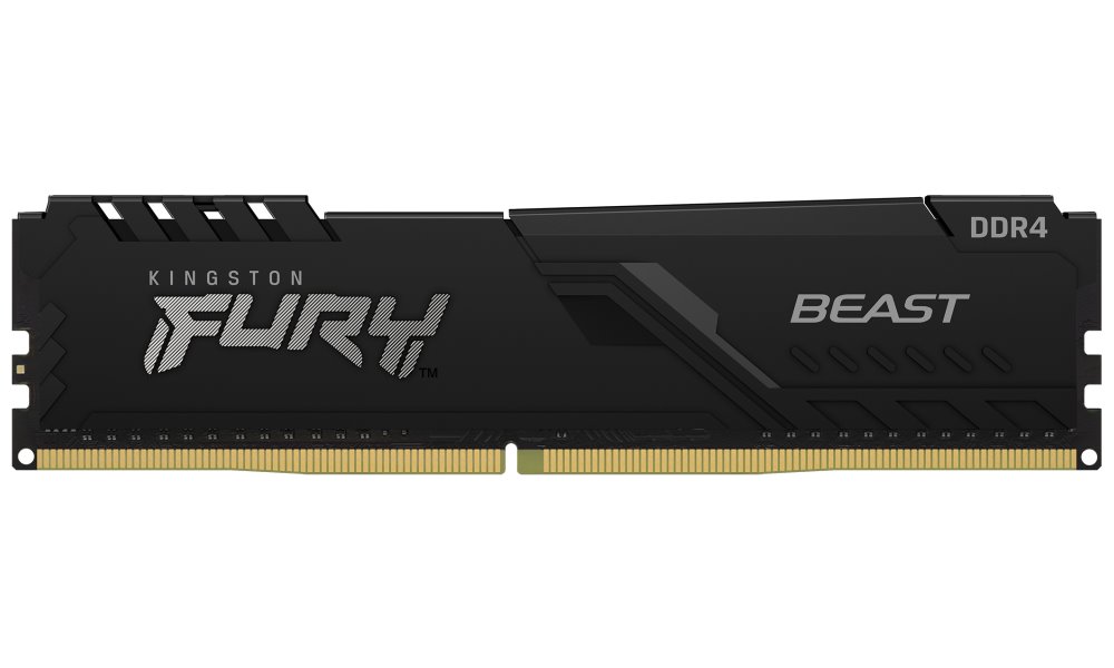 KINGSTON FURY Beast Black 128GB DDR4 3200MT/s / CL16 / DIMM / KIT 4x 32GB