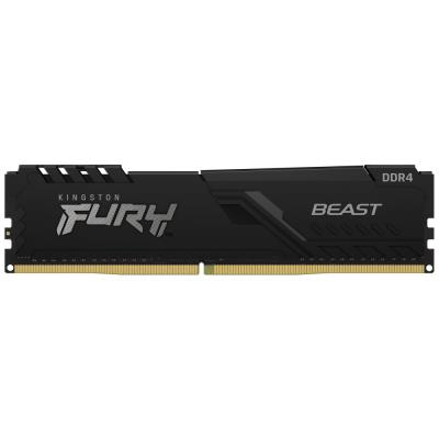 KINGSTON FURY Beast Black 64GB DDR4 3200MT/s / CL16 / DIMM / KIT 4x 16GB