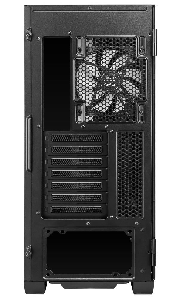 MSI skříň MAG VAMPIRIC 300R/ bez zdroje/ levé temp. sklo/ 1x 120mm ARGB fan/1x USB3.1 Type-C/2x USB3.0/ černá