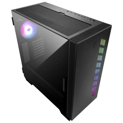 MSI skříň MAG VAMPIRIC 300R/ bez zdroje/ levé temp. sklo/ 1x 120mm ARGB fan/1x USB3.1 Type-C/2x USB3.0/ černá